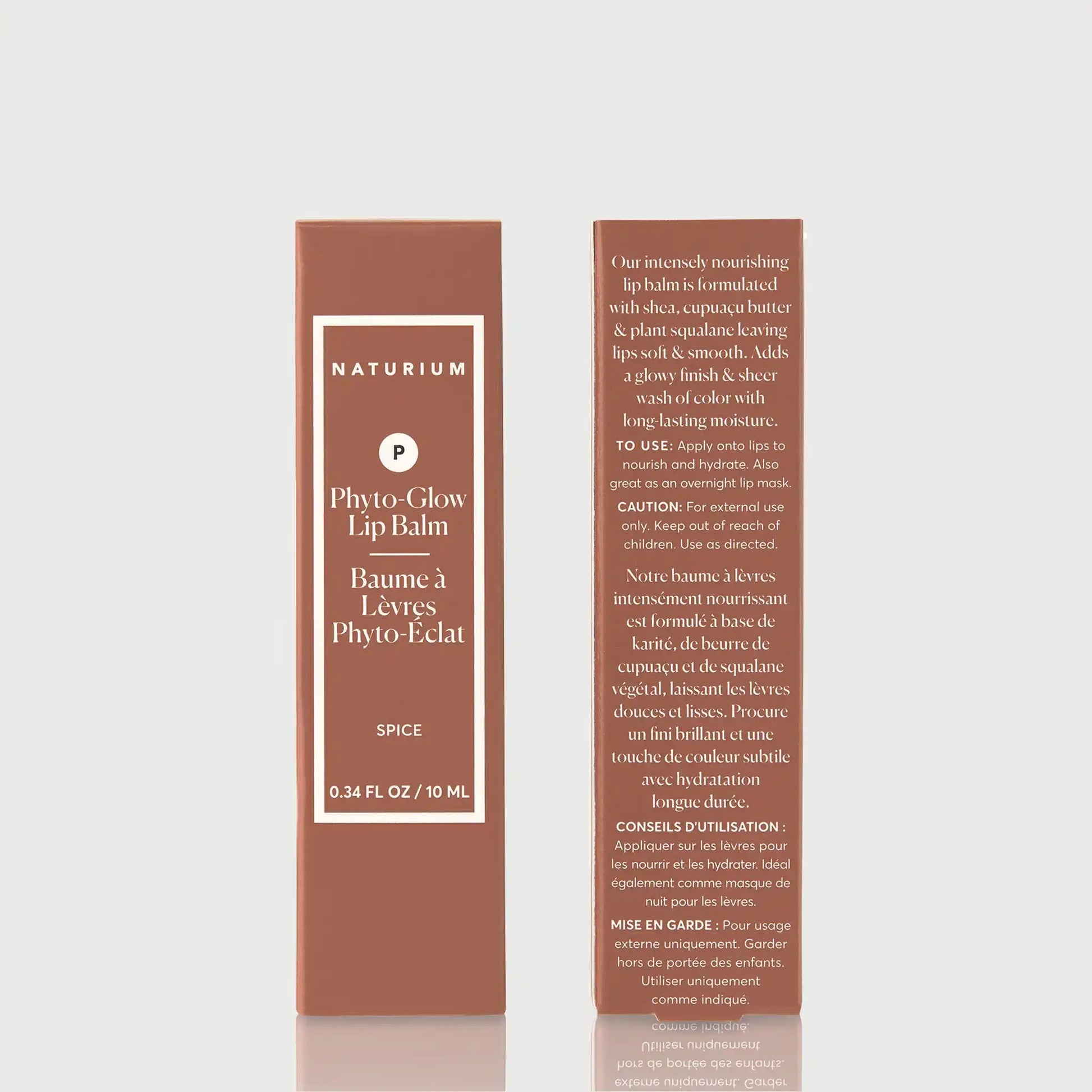 phyto-glow-lip-balm-spice-e8 NATR-60113-PhytoGlow-Spice-UC-Front-Back-bonebkgd.webp